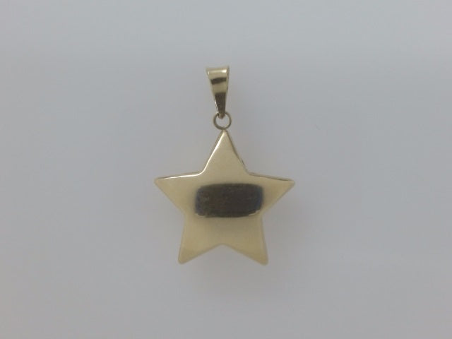 14k Yellow Gold Unisex Pendant 1.1g