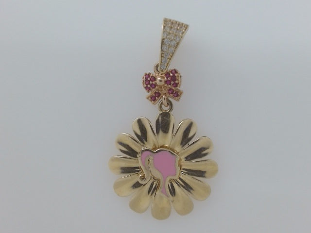 14k Yellow Gold Unisex Pendant 3.6g