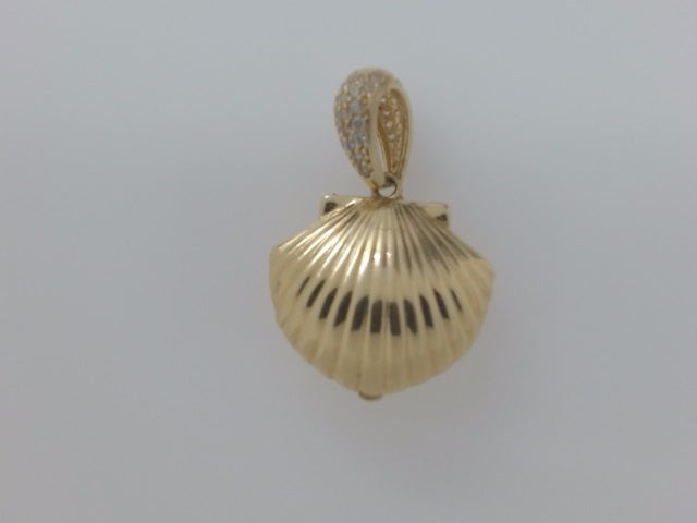 14k Yellow Gold Unisex Pendant 4.6g