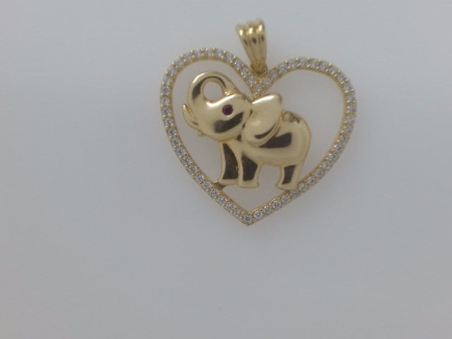 14k Yellow Gold Unisex Pendant 3.9g