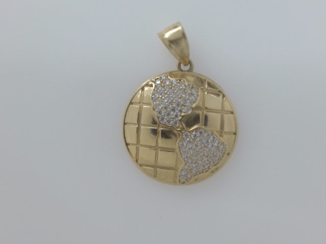 14k Yellow Gold Unisex Pendant 4.6g