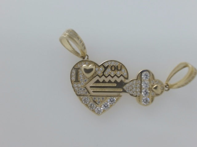 14k Yellow Gold Unisex Pendant 5.5g