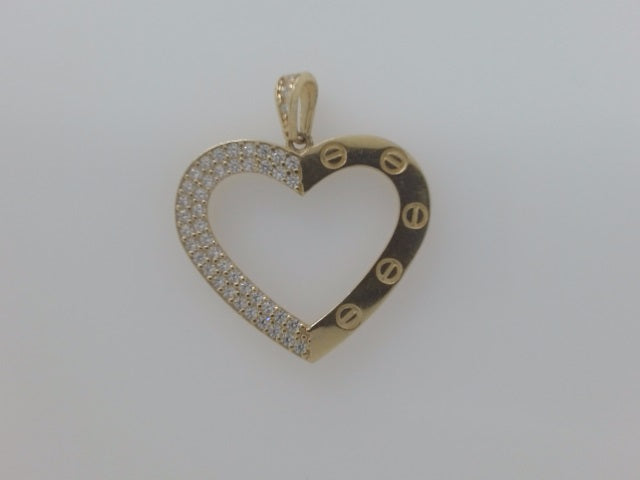 14k Yellow Gold Unisex Pendant 2.5g