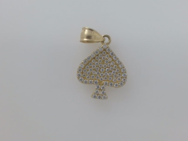 14k Yellow Gold Unisex Pendant 2.4g