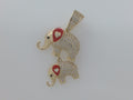 14k Yellow Gold Unisex Pendant 3.6g