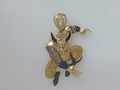 14k Yellow Gold Unisex Pendant 10.2g