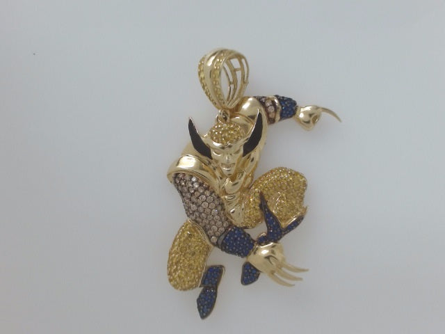 14k Yellow Gold Unisex Pendant 10.2g