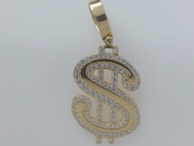 14k Yellow Gold Unisex Pendant 5.4g