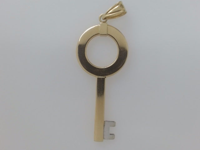 14k Yellow Gold Unisex Pendant 1.4g