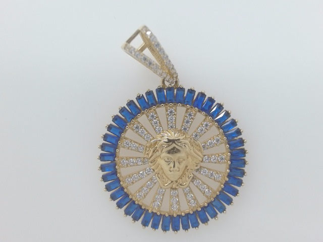 14k Yellow Gold Unisex Pendant 6.8g