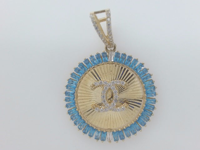 14k Yellow Gold Unisex Pendant 5.6g