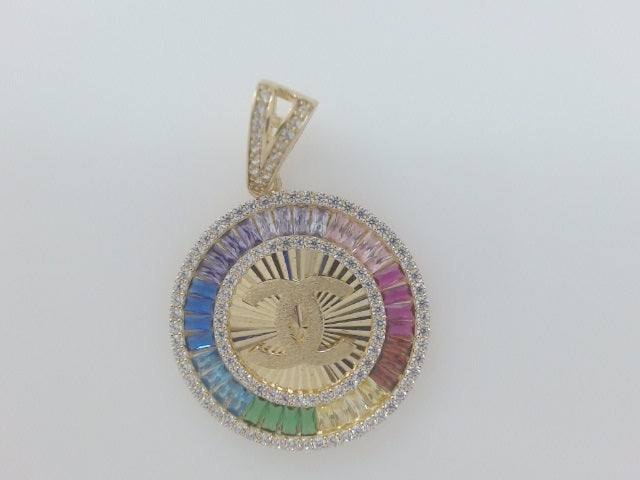 14k Yellow Gold Unisex Pendant 5.2g