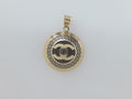 14k Yellow Gold Unisex Pendant 2.4g