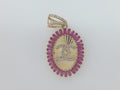 14k Yellow Gold Unisex Pendant 4g