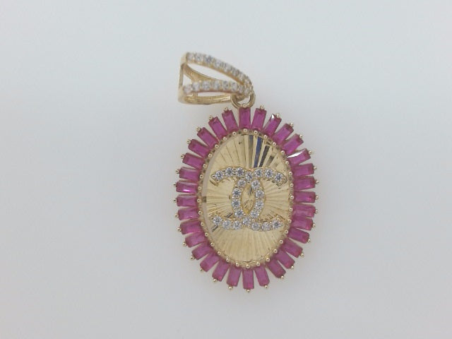 14k Yellow Gold Unisex Pendant 4g