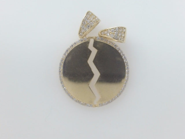 14k Yellow Gold Unisex Pendant 4.1g