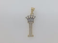 14k Yellow Gold Unisex Pendant 1.5g