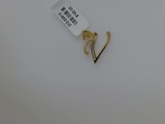 14k Yellow Gold Unisex Pendant 1.3g