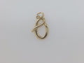 14k Yellow Gold Unisex Pendant 1.5g