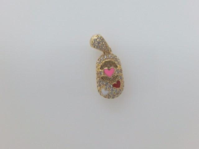 14k Yellow Gold Unisex Pendant 2.3g