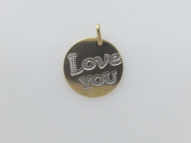 14k Yellow Gold Unisex Pendant 2.2g