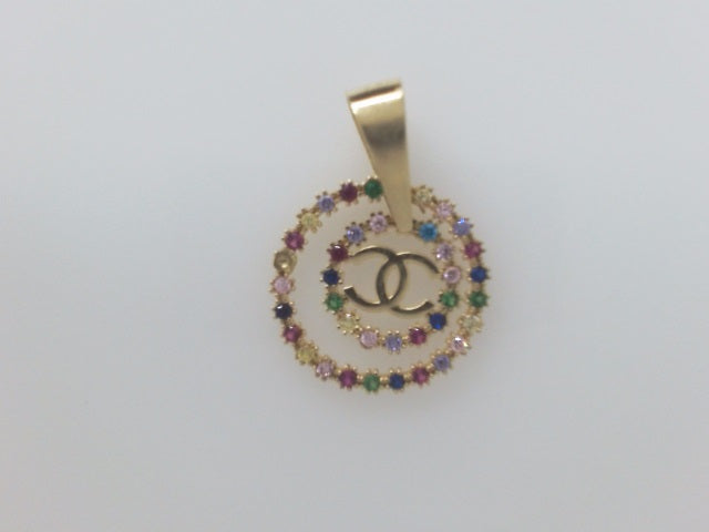 14k Yellow Gold Unisex Pendant 2.3g