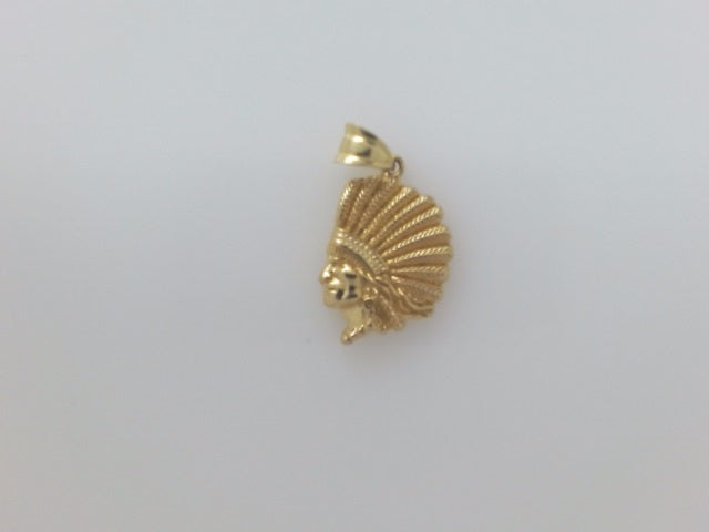 14k Yellow Gold Unisex Pendant 2.2g