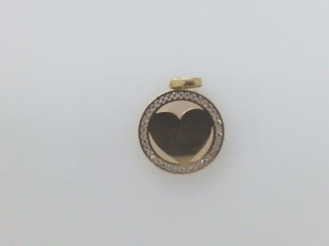 14k Yellow Gold Unisex Pendant 1.7g