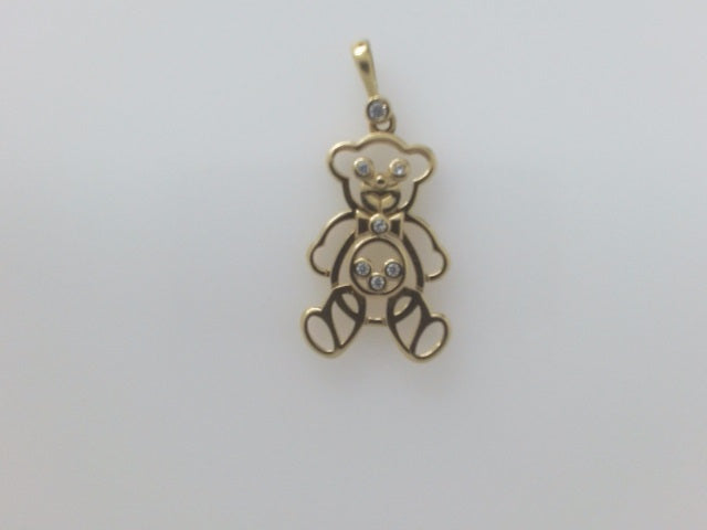 14k Yellow Gold Unisex Pendant 1.8g