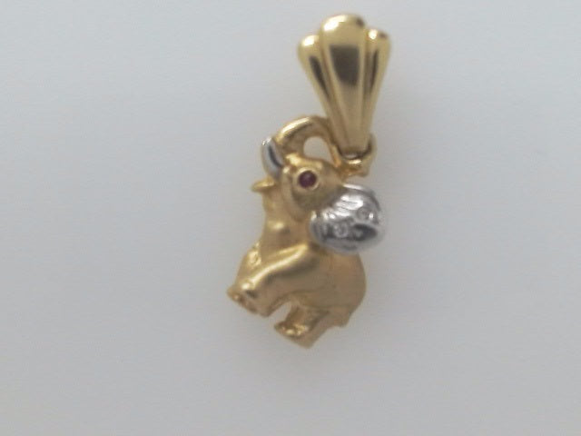14k Yellow Gold Unisex Pendant 3.1g