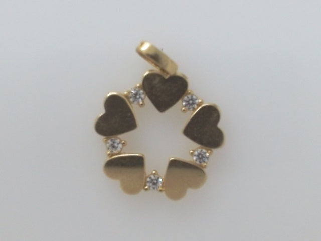 14k Yellow Gold Unisex Pendant 1.8g