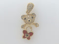14k Yellow Gold Unisex Pendant 2g