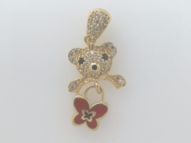 14k Yellow Gold Unisex Pendant 2g
