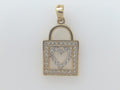 14k Yellow Gold Unisex Pendant 1.7g