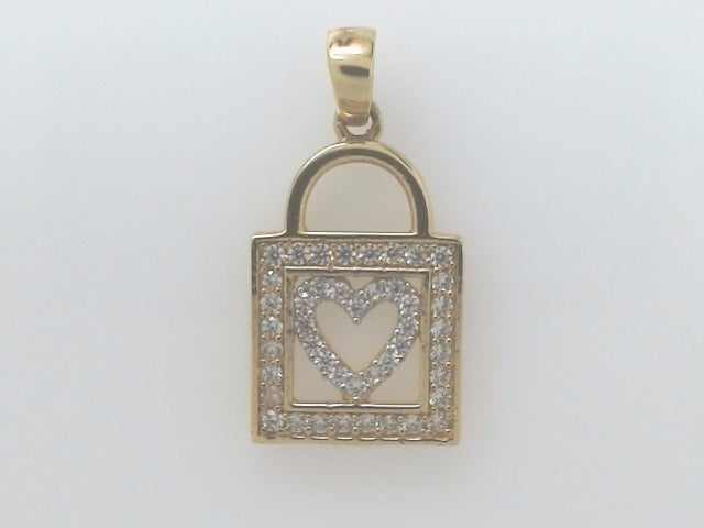 14k Yellow Gold Unisex Pendant 1.7g
