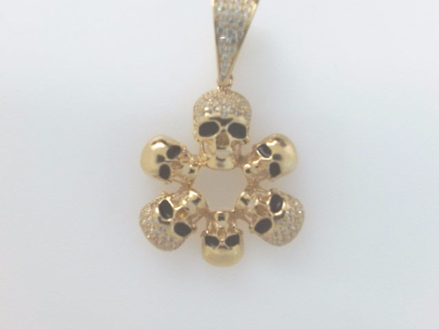 14k Yellow Gold Unisex Pendant 6.1g