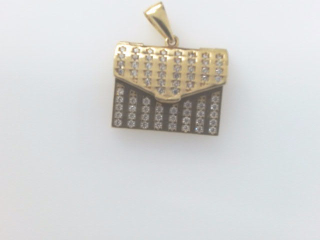 14k Yellow Gold Unisex Pendant 6.7g