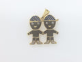 14k Yellow Gold Unisex Pendant 3.7g
