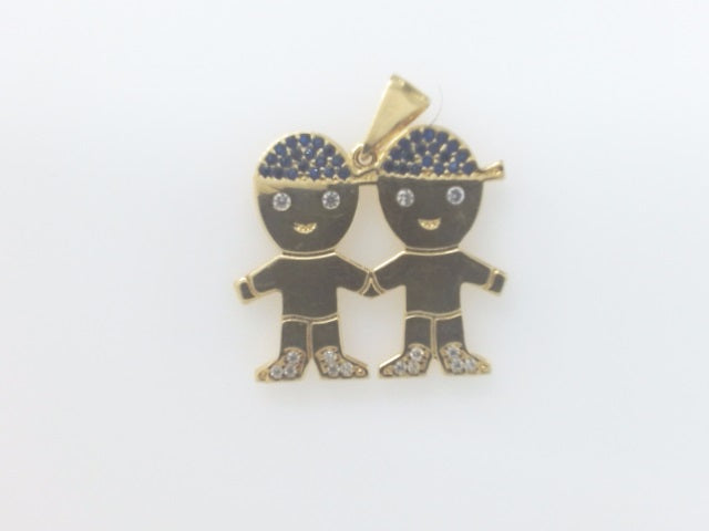 14k Yellow Gold Unisex Pendant 3.7g