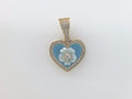 14k Yellow Gold Unisex Pendant 2.8g