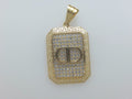 14k Yellow Gold Unisex Pendant 4.5g