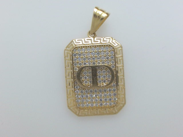 14k Yellow Gold Unisex Pendant 4.5g