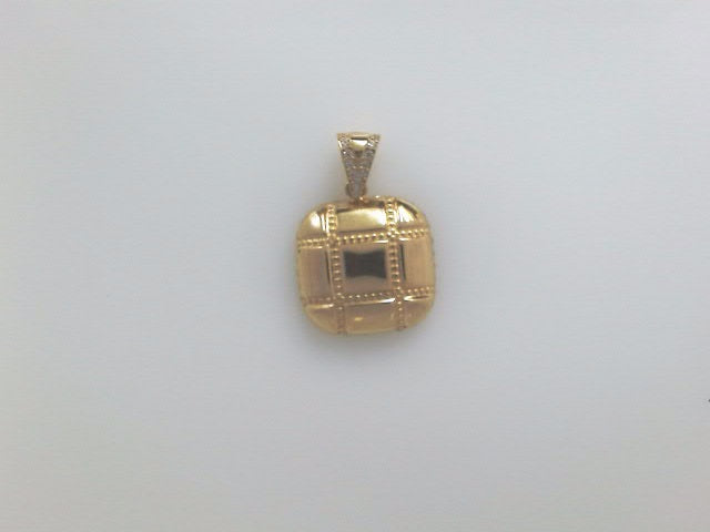 14k Yellow Gold Unisex Pendant 3.7g
