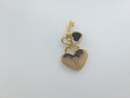 14k Yellow Gold Unisex Pendant 2.6g