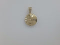 14k Yellow Gold Unisex Pendant 4g