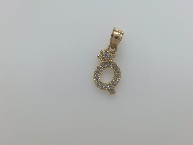 14k Yellow Gold Unisex Pendant 1.1g