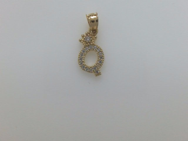 14k Yellow Gold Unisex Pendant 1g