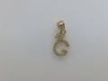 14k Yellow Gold Unisex Pendant 1g