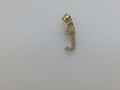 14k Yellow Gold Unisex Pendant 0.8g