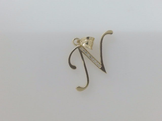 14k Yellow Gold Unisex Pendant 1.6g